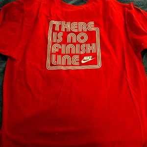 Nike tee - There is no finish line